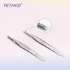 Pinzas para cejas oblicuas planas Tixiang pinzas para cejas pinzas depiladoras pinzas para barba pinzas depiladoras depilación de barba hombres y mujeres