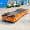 Vehículo de Transporte de Piezas de Trabajo de Alta Resistencia 50, Carro Plano Eléctrico Sin Rieles, Puede Levantar y Bajar Materiales Libremente, Carro Plano de Transporte, Móvil