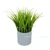 Planta verde de alta simulação flor em vaso cordão de dinheiro bola de grama muda de grama grama escritório display de mesa interna planta verde planta pequena em vaso