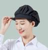 Sombrero de trabajo a prueba de polvo para hombres y mujeres, para talleres, fábricas de alimentos, gorro sanitario Baotou, gorro de cocina, gorro de malla transpirable.