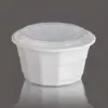 Tigela Descartável de PP Fosco de Grau Alimentício para Levar com Logo Imprimível, Adesivo de Filme Interno, Segura para Micro-ondas, Tigela de Embalagem Refrigerada