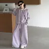 Conjunto Plus Size Aveludado Engrossado para Meninas 2026 Inverno Novo Estilo Coreano Elegante Casual Roupa Infantil Colete Moletom Conjunto de Três Peças