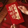 Envelopes vermelhos de casamento no atacado, modelo novo 2026 "Minha família tem alegria", envelopes de presente de casamento, vendas diretas da fábrica