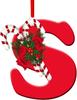Adornos colgantes con letras en inglés, acrílicos, planos, para árbol de Navidad, decoración para fiestas en casa, regalos, nuevos y creativos, transfronterizos