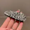 Pinza BB Brillante Coreana Resistente con Pedrería Moda Pinza para Flequillo Pinza de Alto Nivel para el Cabello de la Frente Pinza Lateral Personalizada de Nicho