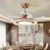 Lámpara de Techo Ventilador Italiano para Sala de Estar Lámpara Ventilador de Techo para Comedor Dormitorio Lámpara de Techo para Toda la Casa Protección Ocular Lámpara Ventilador Simple Moderna