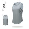Chaleco con capucha de verano para mujer, para entrenamiento físico al aire libre, running, secado rápido, ropa de yoga, chaleco deportivo superior para mujer