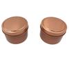 Frasco de Vela Transfronterizo de 4 oz 65X45 Aromaterapia Recto Regalo Té Lata Metálica Caja Pequeña de Lata