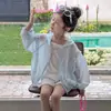 Ropa de Protección Solar para Niñas 2026 Nueva Elegante Chaqueta Ligera Transpirable de Verano para Bebé Ropa de Verano para Niños Ropa de Protección Solar para Niñas