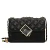 Bolsas Pequeñas para Mujer Dropshipping Versátil 2025 Nueva Moda Tendencia Bolso Acolchado con Cadena Elegante Bolso de Hombro Cruzado