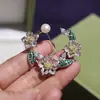 Accesorios DIY Exquisita y Elegante Broche de Guirnalda para Mujer Circonita Micro-Pavimentada Moda Broche de Gama Alta Portador Vacío de Corsage de Perla