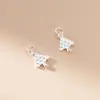 Plata Esterlina S925 Colgante Moneda de Cobre Árbol de Navidad Vintage Accesorios de Material de Cuerda Trenzada Hecha a Mano para Pulsera DIY S1156