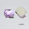 Rhinestones Irregulares de Color Cristal Dongzhou Cosidos a Mano con Doble Agujero, los Más Vendidos de Amazon, Accesorios de Ropa de Alta Calidad Super Brillantes