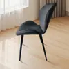Silla de Comedor para Uso Doméstico, Silla Moderna Simple Plegable con Respaldo, Silla de Oficina para Hotel, Venta al por Mayor de Fábrica Silla Suave para Maquillaje