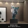 Figuras de Arte Modernas de Alta Gama Muebles Blandos Sala de Estar de Casa Entrada Gabinete de Vino Gabinete de TV Decoraciones Inauguración de Casa
