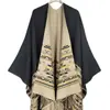Xale Etnia Yunnan Estilo Outono/Inverno Xizang Yunnan Imitação Caxemira Manto Capa Jacquard Xale para Aquecimento