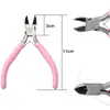 Alicate Artesanal, Mini Alicate de Bico Fino de Mão, Acessórios para DIY, Grampos de Cabelo Pequenos de Pérola Artesanais, Materiais e Ferramentas Estilo Antigo