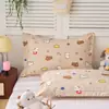 Funda de Almohada Nueva Estilo 2026 de Algodón Puro con Estampado Fresco en Varios Tamaños para Niños y Estudiantes Funda de Almohada Individual de Algodón Puro