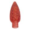 Nuez Piña Led Cadena Colorida Accesorios Enchufe Patio Interior Solar Luz Navideña Colgante Fruta Puntiaguda de Plástico