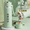 Botella de Agua Aislada para Hombres y Mujeres Estudiantes, Elegante y Conveniente, Logo Personalizable, Taza de Acero Inoxidable 316 para Preparar Té en la Oficina
