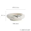 Dinastia Tang e Song Mu Cangzhai Colaboração Tinta Pintada à Mão Bambu Jianshui Acessórios para Cerimônia do Chá Bacia de Água Cerâmica Tanque de Água Residual Doméstico Tanque de Água para Chá