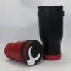 Taza de Hielo de Gran Capacidad con Alfombrilla Antideslizante, Portavasos para Coche, Taza de Acero Inoxidable, Taza Térmica, Taza de Oficina con Asa