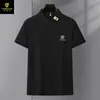 Camiseta de Manga Corta de Verano Paisenlong Camisa Polo de Algodón para Hombre 100% Algodón Camiseta de Manga Corta con Cuello Camisa Polo para Hombre Transfronterizo