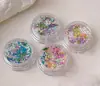Arte de Unhas Flores Secas Enfeites de Unha Pintura a Óleo Jardim de Monet Pétalas Estilo Ins Japonês Flores Pequenas Mistura Floral Materiais DIY