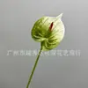 Simulação PU único vermelho médio palma mini pequena Guanyinlian segurando flor material adereços de tiro flores de mesa para casa