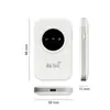 WiFi Portátil Habilitado para Tarjeta SIM 4G Asia, África y Europa Router Hotspot Mifis de 2100 mAh Tarjeta SIM
