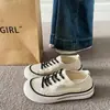 Zapatos de lona para mujer 2026 verano nuevo moda delgados transpirables que aumentan la altura antideslizantes versátiles casuales deportivos zapatillas zapatos de mujer