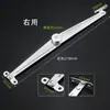 Haste de Suporte de Duas Seções Haste de Puxar Dobrável Suporte de Porta de Armário Conector de Móveis Haste de Puxar para Móveis Suporte Móvel Haste de Puxar 5 polegadas 9 polegadas