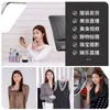 Luz de relleno para fotografía en vivo de teléfono móvil, luz de belleza de pantalla completa para escritorio, luz suave de tres colores, luz plana cuadrada de 24 pulgadas