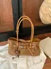 Bolso Tote de Cuero Escarchado Nuevo Otoño/Invierno 2026, Gran Capacidad, Bolso de Mano Estilo Europeo y Americano, Bolso de Hombro y Cruzado para Mujer