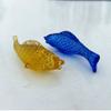 Creativas coloridas carpas peces dorados año tras año sala de estar citrino peces decoraciones de vidrio feng shui artesanías auspiciosas