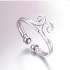 Anillo plateado con temperamento Weihua, regalo para amantes, mono viejo, maldición, Ben, vida, mono, año, anillo femenino, anillo abierto de plata