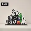 Decoraciones de Calabaza de Dibujos Animados Creativos para Escritorio de Halloween Tienda Decoración Escena Ambiente Montaje Disfraz Accesorios para Fotos
