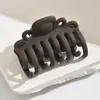 Europa y Estados Unidos accesorios para el cabello transfronterizos medio café con leche caliente esmerilado nuevo traje combinado de pinzas de sujeción clásicas para mujer pinza de pelo para media coleta