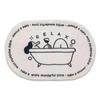 Alfombra de baño de imitación de cachemira de estilo simple, suave, absorbente de agua, antideslizante, resistente a la suciedad, lavable.