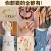 Lazo de Tirador Nudo de Piña Bucle Hecho a Mano Semi-Terminado Nudo Plano Nudo Flor de Durazno Broche para Pulsera DIY Accesorios de Cuerda Trenzada