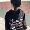 Suéter Corto con Capucha para Mujer Estampado para Estudiante Ropa Minimalista con Capucha de Uso Pesado Sudadera con Forro Polar