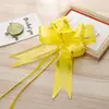 49 flores de tirón suministros para celebración de bodas cinta de lazo caja de regalo de boda empaque decoración de coche de boda tirador de manija de puerta flores de tirón al por mayor