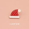 Broche navideño para hombre y mujer, insignia linda de dibujos animados, decoración de hebilla de pin de dibujos animados, moda ins, accesorios personalizados para mochila escolar