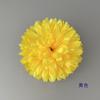 Simulación de flor de crisantemo de garra grande para boda, venta al por mayor, arreglo floral, decoración artesanal, accesorios hanfu, lasaña