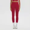 Pantalones de Yoga Deportivos para Correr Fitness de Cintura Alta Levanta Glúteos Casuales Largos para Mujer, Transpirables, Amigables con la Piel, Adelgazantes, Transfronterizos Europeos y Americanos