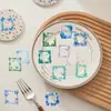 55 Pegatinas Combinadas de Mariposas de Dibujos Animados con Borde de Cristal Transparente para Decoración Marcos de Fotos DIY Fotos de Identificación Patinetas Mascotas Impermeables