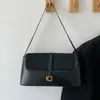 Bolso casual de moda estilo coreano, estilo para ir al trabajo, bolso pequeño cuadrado para el hombro para mujer, color liso, bolso de hombro chic y artístico