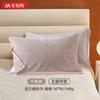 Toalla de almohada de franela, engrosada, simple, amigable con la piel, suave, artículo popular, compra al por mayor, suministro para comercio electrónico