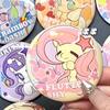 Mi Pequeño Pony Bar Chi Caja Sorpresa Melocotón Arcoíris Lindo Ventilador Periférico Fondo de Hojalata Insignia Broche Láser Venta al Por Mayor