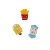 Mini Batatas Fritas doces comida e brincadeira diversão infantil feito à mão diy cola creme capa de telefone enfeite de cabeça grampo de cabelo acessórios de joalheria de resina